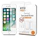 Produktbild iPhone 8 Plus Displayschutzfolie / Panzerglas, [2 Stück / Doppelpack] - Orzly Pro-Fit Panzerglas / Tempered Glasfolie / Displayschutzfolie für iPhone 7 Plus / iPhone 8 Plus - Transparente Glasfolie mit Weißem Rahmen