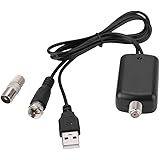 Kafuty 25dB HD TV Antenna Amplifier Indoor Signal Boost USB TV High Gain Channel Boost HD Portable Indoor/Outdoor Digital to