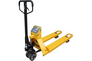 LIFT MATE LiftMate Pallet Truck with Weighing Scale & 560x1150mm Forks (Euro Pallets), Pump Truck with Scales, Pallet Jack with 2200kg Capacity