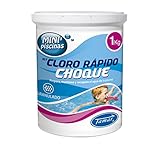 Ideal para tratamiento de choque en aguas deterioradas