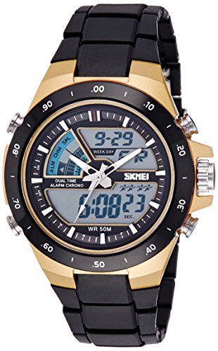 Skmei Analogue-Digital Black Dial Men