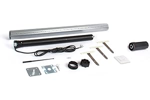AVOSDIM.COM STORES, RIDEAUX, MOUSTIQUAIRES Kit axe motorisé pour volet roulant 1M50, 23kg complet, axe octogonal 60mm