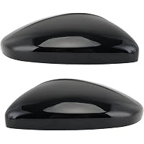 Couvercle De Rétroviseur Droit Pour Citroën C3 2016-2023 - Noir Brillant ABS