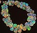Produktbild 1 Strang Natur Äthiopischer Welo Opal Rare Drop Form Briolettes 4 x 6 bis 6 X 9 mm 14 cm Ultimate Qualität Super Rainbow Elektrische Fire Play