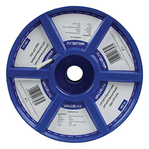 Valueline VLCR85291E100 Category 6 UTP Installationskabel (100m Ring) - 3