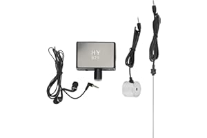 CUEI Detección de Fugas de Agua, Kit de Accesorios para Detector de Fugas de Agua de Alta Intensidad con Auricular, Monitor de Fugas de Tuberías de Agua Subterráneas que Funciona con Batería(#1)