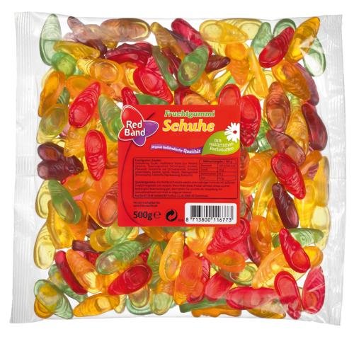 Red Band Fruchtgummi Schuhe, 12er Pack (12 x 500 g Beutel)