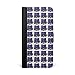 Produktbild licaso S9 Faltbare Kunstleder Hülle in Schwarz mit Glubschi Teddy Klappbare Leder Handy Hülle mit Magnetverschluss - 2in1 Smartphone Flip Case & Brieftasche Portemonnaie Zubehör