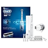 Oral-B Genius 9000 Electric Rechargeable Toothbrush Powered by Braun - White - Ships with a 2 pin plug