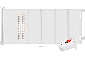 Ycozy Trappskydd, dörrskyddsgaller, utdragbart 0–300 cm, barnskyddsgaller, enhandsöppning, avstängningsgaller för baby och hu