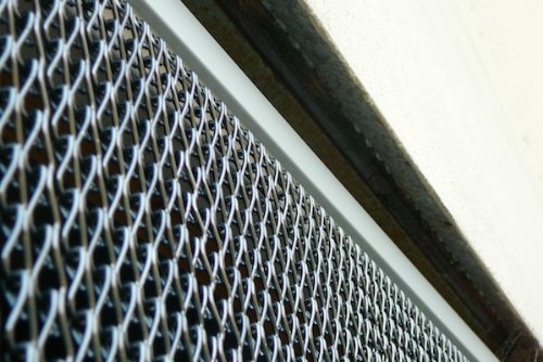Flyscreen Queen Chain Fly Screen Aluminum Gunmetal Grey 100 x 200 43.5 x 78.5 inches