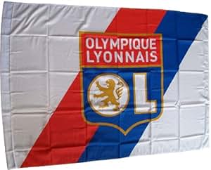 Drapeau - Collection Officielle Olympique Lyonnais - Supporter OL