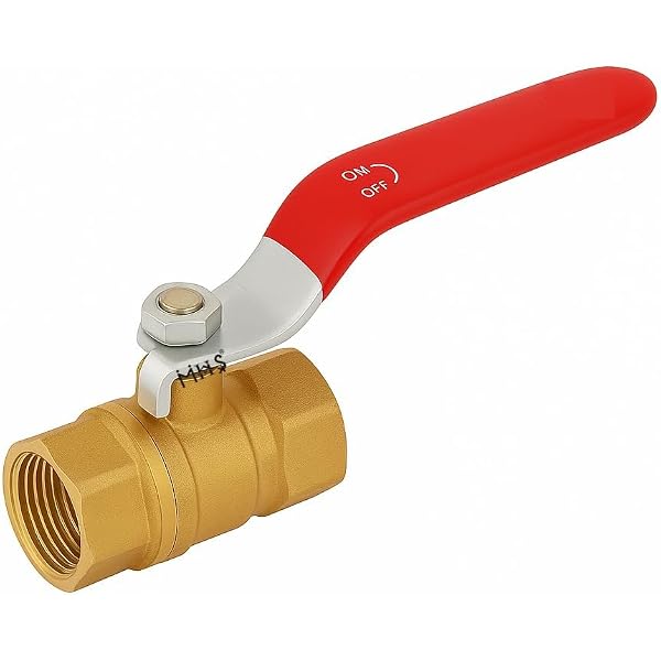 B And K 1/2-Inch Low Lead Pex Ball Valve - Durable Brass Shut-Off Valve For Plumbing