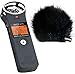 Produktbild Zoom H1 MB MATTE BLACK V2.0 Stereo Recorder MP3 Wav + KEEPDRUM WS-BK Fell-Windschutz