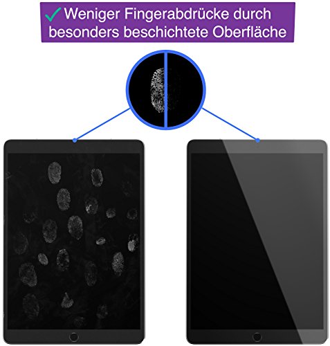 XeloTech iPad Pro 9.7 / iPad 2017 / iPad Air 2 & Air Premium Panzerglas Folie mit Schablone für hohe Passgenauigkeit | Sehr hohe Qualität - 3
