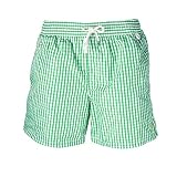 ralph lauren cap  Ralph Lauren Herren Bademode (L, Green Gingham)