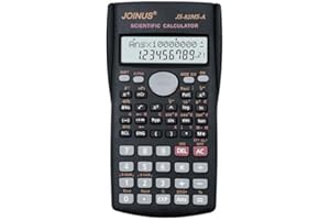 Joinus scientific calculator - Student calculator (black).