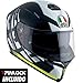 Produktbild Helm AGV K-5 S Darkstorm schwarz matt/gelb S Schwarz