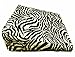 Pregnancy Maternity Large Comfy Back & Bump Support Wedge Cushion Pillow - ZEBRA BLACK & WHITE - WITH QUILTED COVER - 30x30cm
