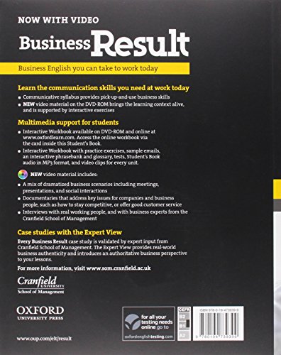 Couverture du livre de Business Result DVD Edition: Intermediate: Student's Book with DVD-ROM and Interactive or Online Workbook