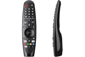 BULLPOWEX Mando Universal LG Smart TV Magic Control AKB75855501 con Funcion de Voz y Puntero - Reemplazo Mando Television LG
