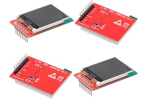 ‎DIYMALLS DIYmalls 1,44 Zoll TFT LCD Display Module ST7735S 128x128 3,3V RGB 65K 4-Wire SPI für Arduino 2560 (4 Stück)
