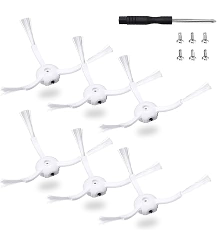8 Pezzi) Spazzole laterali per Roborock S8 MaxV Ultra, S8