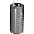PATIKIL Motor Start Capacitor, 50uf 300V 50/60Hz CD60 Running Capacitor for Air Conditioners, Electric Motor Starts