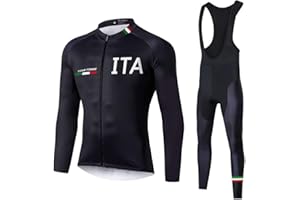 UGLY FROG Abbigliamento Magliette Set Inverno Termico Vello Antivento Maglia Lunga e Pantaloni Completo Ciclismo Uomo Invernale KXITCXHB14