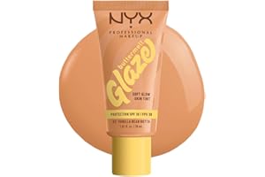 NYX Professional Makeup Skin Tint, Buttermelt Glaze Soft Glow Skin Tint for Face, with Niacinamide, Shea Butter and Mango Butter, with Up To 12 Hour Wear and SPF 30, Shade: Vanilla Bean Butta