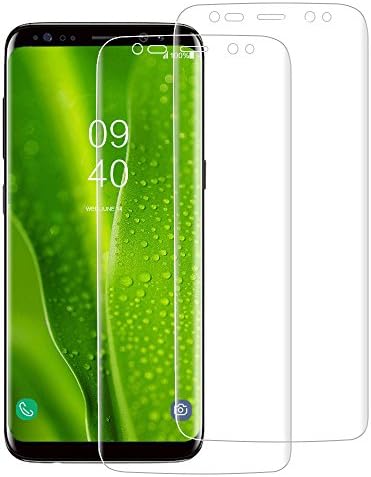 Samsung Galaxy S8 Screen Protector (Full Screen), DOSMUNG 2-PackScreen Protectors for Samsung Galaxy S8, Effectively Prevent scratches Full HD Bubble Free and Perfect Fit