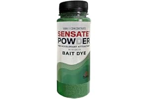 Fjuka Sensate Powder Green | Instant bait boost | For maggots, pellets, meat, corn, boilies