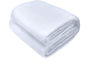 YEJAHY Rete da giardino per piante, rete da giardino, rete a maglia fine, rete per insetti, rete di protezione per verdure, fiori, frutta, giardino, all'aperto, 2,5 x 10 m (60 maglie)