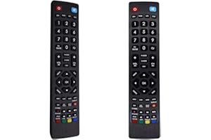 FOXRMT Replacement Technika/Blaupunkt TV Remote Control - Perfect Works for All Technika/Blaupunkt LCD LED 3D HD Smart TVs Remote - No Setup Required Technika/Blaupunkt Remote
