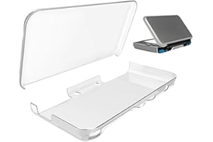 OSTENT Case di Copertura Copertina Protettivo Trasparente Clear per la Caso per Nintendo New 2DS LL/XL Console