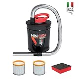 Aspirador de cenizas eléctrico Minicen - 800W de potencia – Capacidad...
