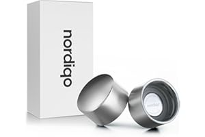 Nordiqo Premium - Compatible con botellas de plástico de SodaStream, Aarke y otros fabricantes de soda | Sin tapa de plástico | Libre de BPA