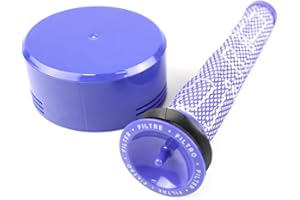 MOHMUS Kit de filtres pré-moteur + filtre HEPA pré-moteur compatible avec Dyson V7, V8, 965661-01, 96566101, 967478-01, 96747801 - Filtre - Kit d'accessoires - Aspirateur sans fil - Pièces de rechange