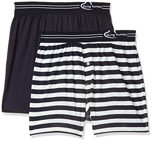 Being Human Mens Printed Boxers (Pack of 2) RS.233 (77.00% Off) - Amazon
