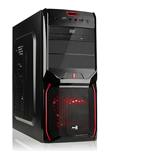 Silent Gaming & Multimedia-PC AGANDO agua 7700a10 | AMD A10-7700K Kaveri 4x 3.4GHz | 8GB RAM | AMD Radeon R7 2GB | 500GB HDD | DVD-RW | Gigabit-LAN | 7.1 Sound | 36 Monate Garantie