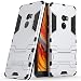 Produktbild Hülle für Xiaomi Mi Mix 2 (5,99 Zoll) 2 in 1 Hybrid Dual Layer Shell Armor Schutzhülle mit Standfunktion Case (Silber)