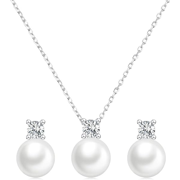 Lmana Schmuckset Echt 925 Sterlng Slber Kette Mt Ohrrnge