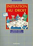 Image de Initiation pratique au droit, BEP 1, ACC - CAS, élève, édition 1990