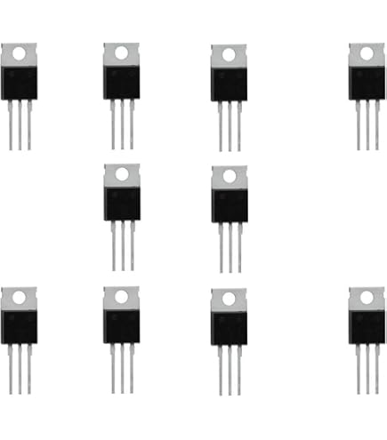 10 Pezzi BT136-600E Triac 600V 4A TO-220 – Componenti Elettronici Nuovi - Foto 2