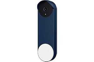 Baaletc Funda de Silicona para Timbre de Google Nest 2021 (batería), Protector Funda Carcasa de Silicona para Google Nest,Funda de Silicona para protección contra la Lluvia