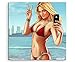 Produktbild Grand Theft Auto V Beach Weather Leinwandbild in 60x60cm Made in Germany! Preiswerter fertig gerahmter Kunst-Druck zum Aufhängen - tolles und einzigartiges Motiv. Kein Poster oder Plakat!