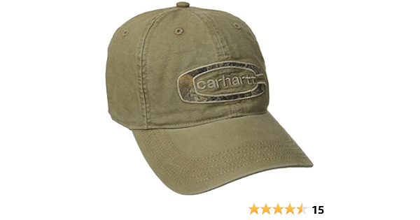 Cedarville Logo Cap,Dark Khaki,One 