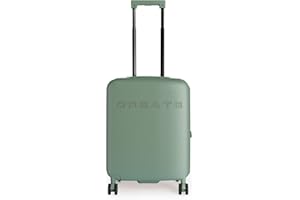 CREATE / Luggage Studio/Maleta rígida de policarbonato Verde Sage / 39x23x54cm / Candado TSA, 4 Ruedas Dobles, Organizador Interior, Mango telescópico, Materiales Resistentes y duraderos