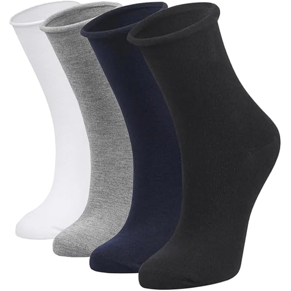 Calze Lunghe Donna 4 Paia - Comfort Senza Elastico E Punta Rimagliata - Foto 2