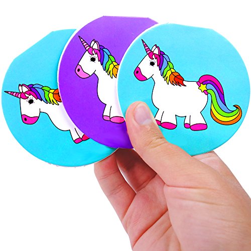 German Trendseller® – 12 x Einhorn – Party – Notizblöckchen ┃ Kindergeburtstag ┃ Mitgebsel ┃ Regenbogen Einhorn – Party ┃ 12 Stück - 2